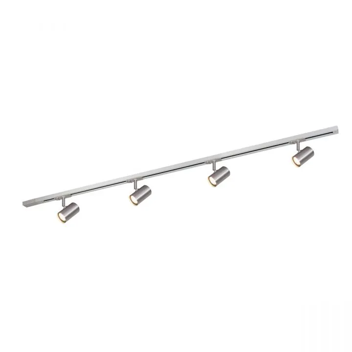 Marvi TR Jazz SN , lampa sufitowa szynowa, 4-punktowa, regulowana, nikiel satynowany, 911408-4-SN-SE