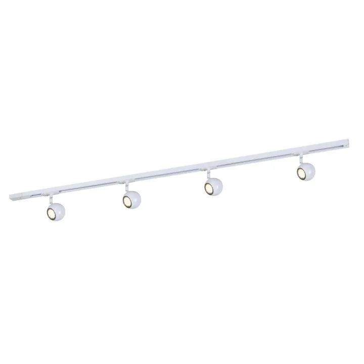 Lampa sufitowa Marvi TR Blake z czterema regulowanymi reflektorkami, biała, 920403-4-WH-SET