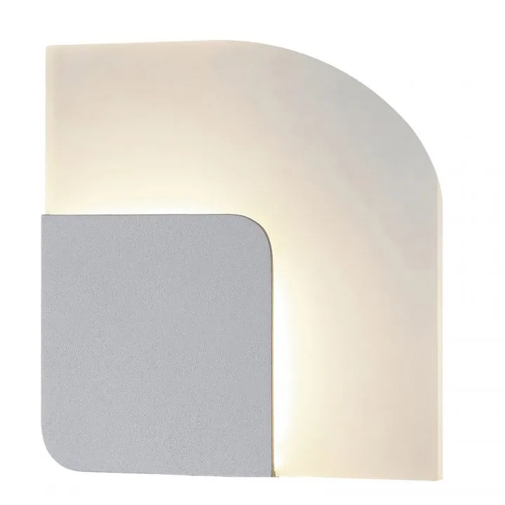 Lorelei, nowoczesny kinkiet, biały, LED, 3000K, MB1280B