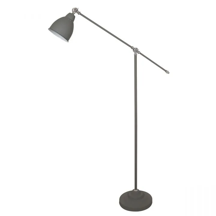 Sonny, retro lampa stojąca, podłogowa, szara, E27, ML-HN3101-1-GR