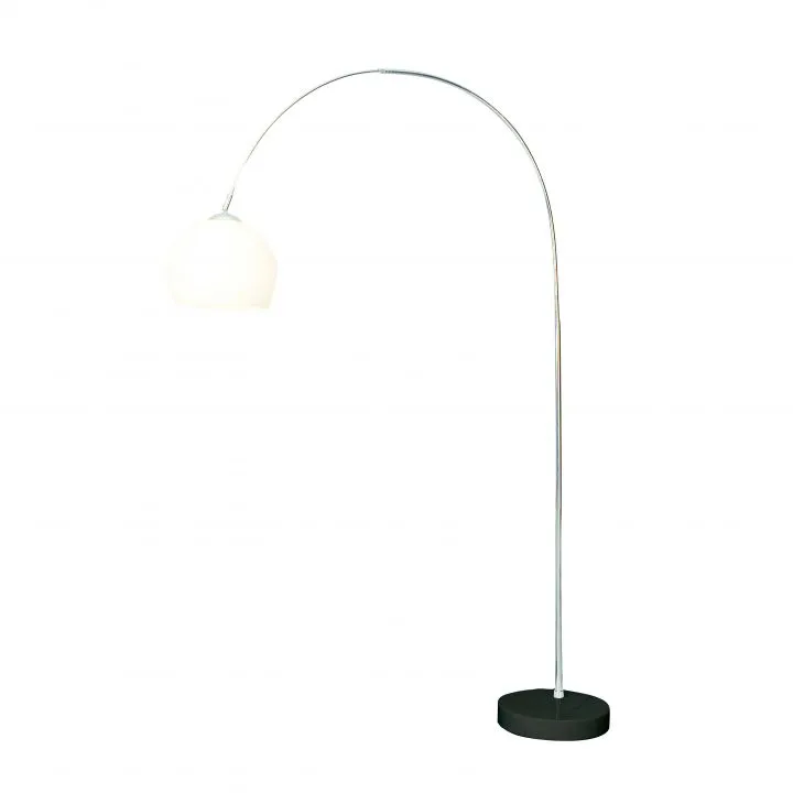 Piegano, nowoczesna lampa stojąca, podłogowa, chromowana, E27, ML4906-1B