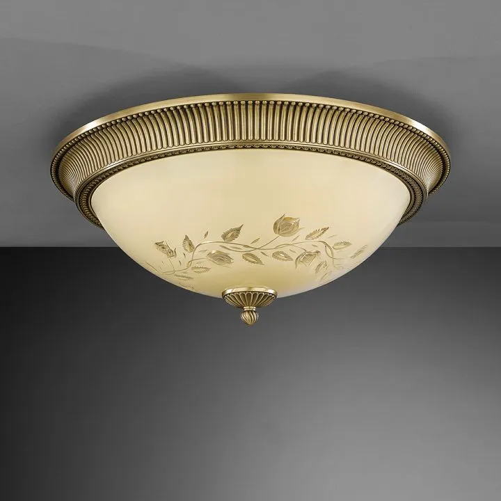 6208 Series, plafon stylizowany, PL.6208/4, Reccagni Angelo