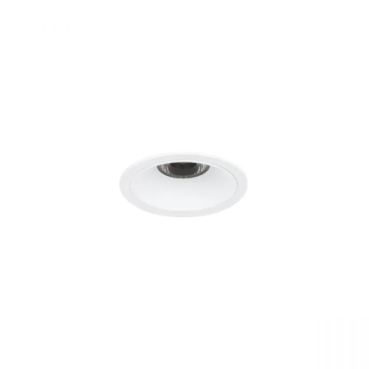 Avelina, biała, nowoczesna, wpuszczana lampa sufitowa, RCS-9866-110-15W-WH-SWK, LED