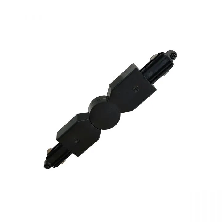 Marvi Track Connector, akcesoria do szynoprzewodu w kolorze czarnym, TRL-H1C-CONN-ANG-BL
