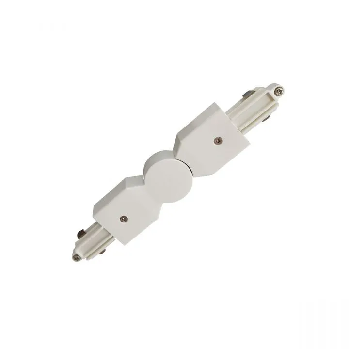 Marvi Track Connector, akcesoria do szynoprzewodu w kolorze białym, TRL-H1C-CONN-ANG-WH
