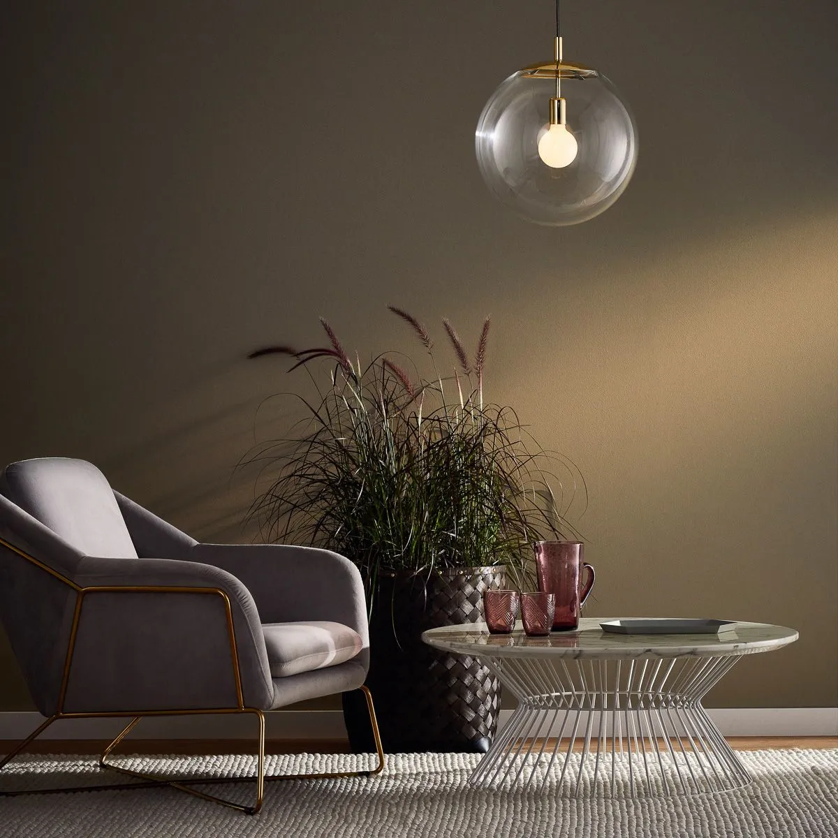 Alur, nowoczesna lampa wisząca, E27, 10736109