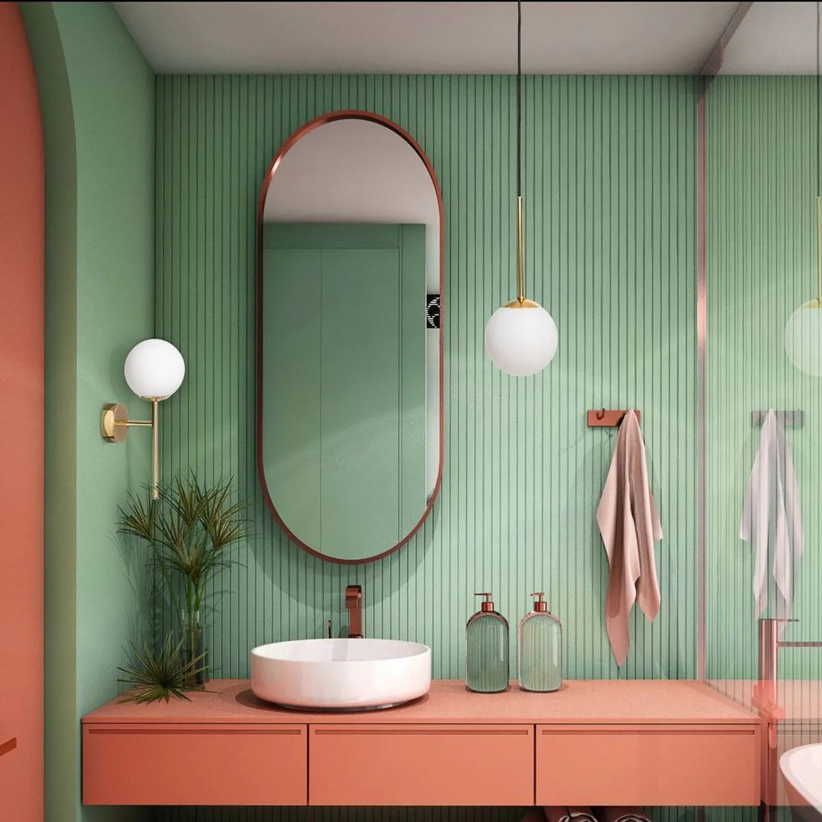 Astra Deco, nowoczesny kinkiet, E14, 20778105