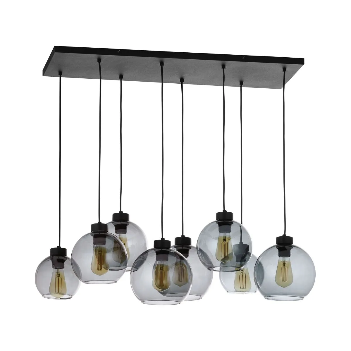 Cubus, nowoczesna lampa wisząca, E27, 4113