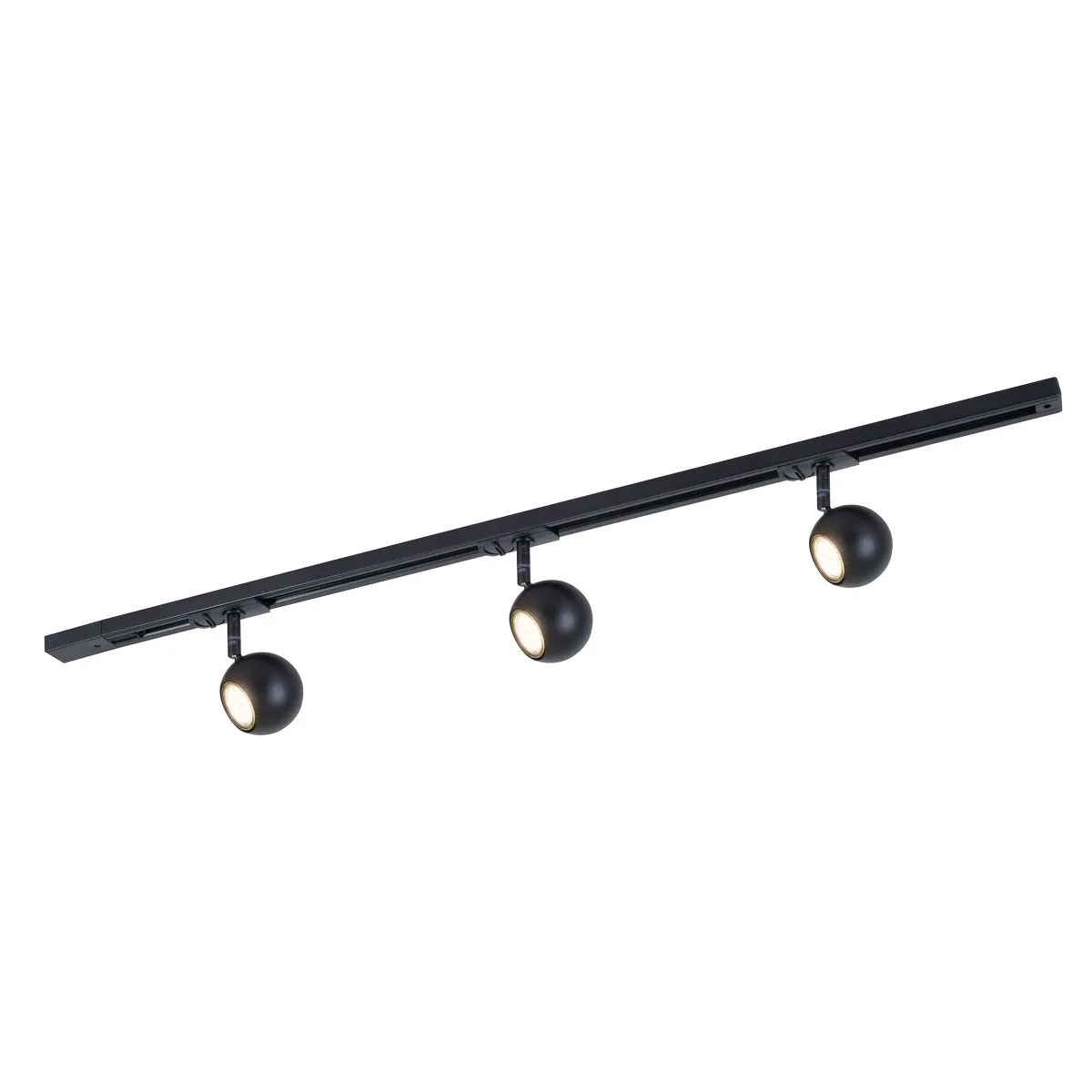 Lampa sufitowa Marvi TR Blake ,z trzema regulowanymi reflektorkami, czarna, 920321-3-BL-SET