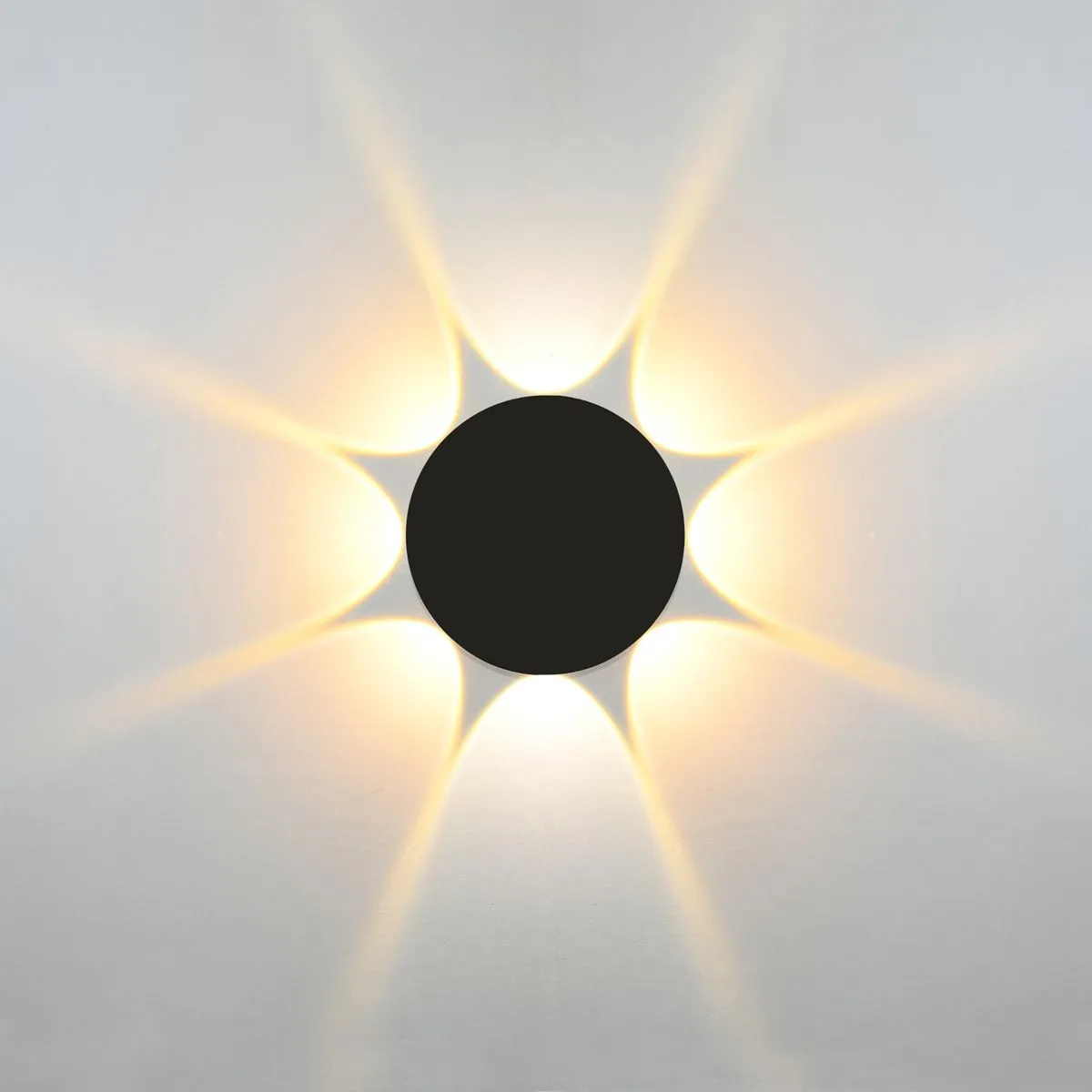 Macba, czarny, minimalistyczny kinkiet ogrodowy, OWL-6031-8-4K, LED, 4000K