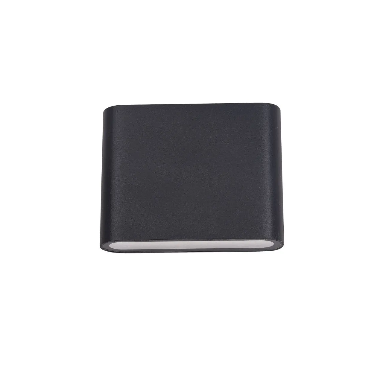 Romano, nowoczesny kinkiet zewnętrzny, czarny, LED, 3000K, PL-206B