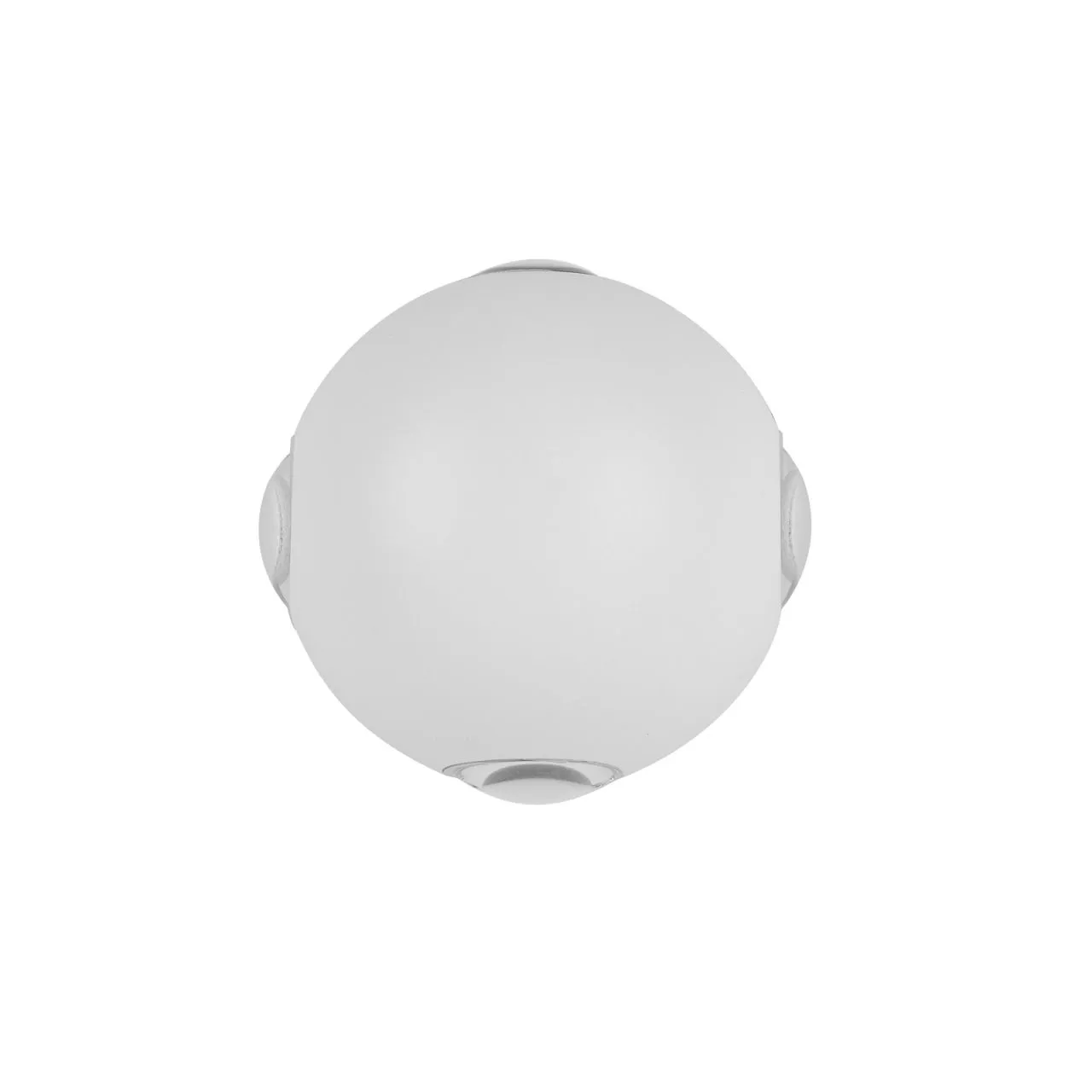 Carsoli, nowoczesny kinkiet zewnętrzny, biały, LED, 3000K, PL-307W