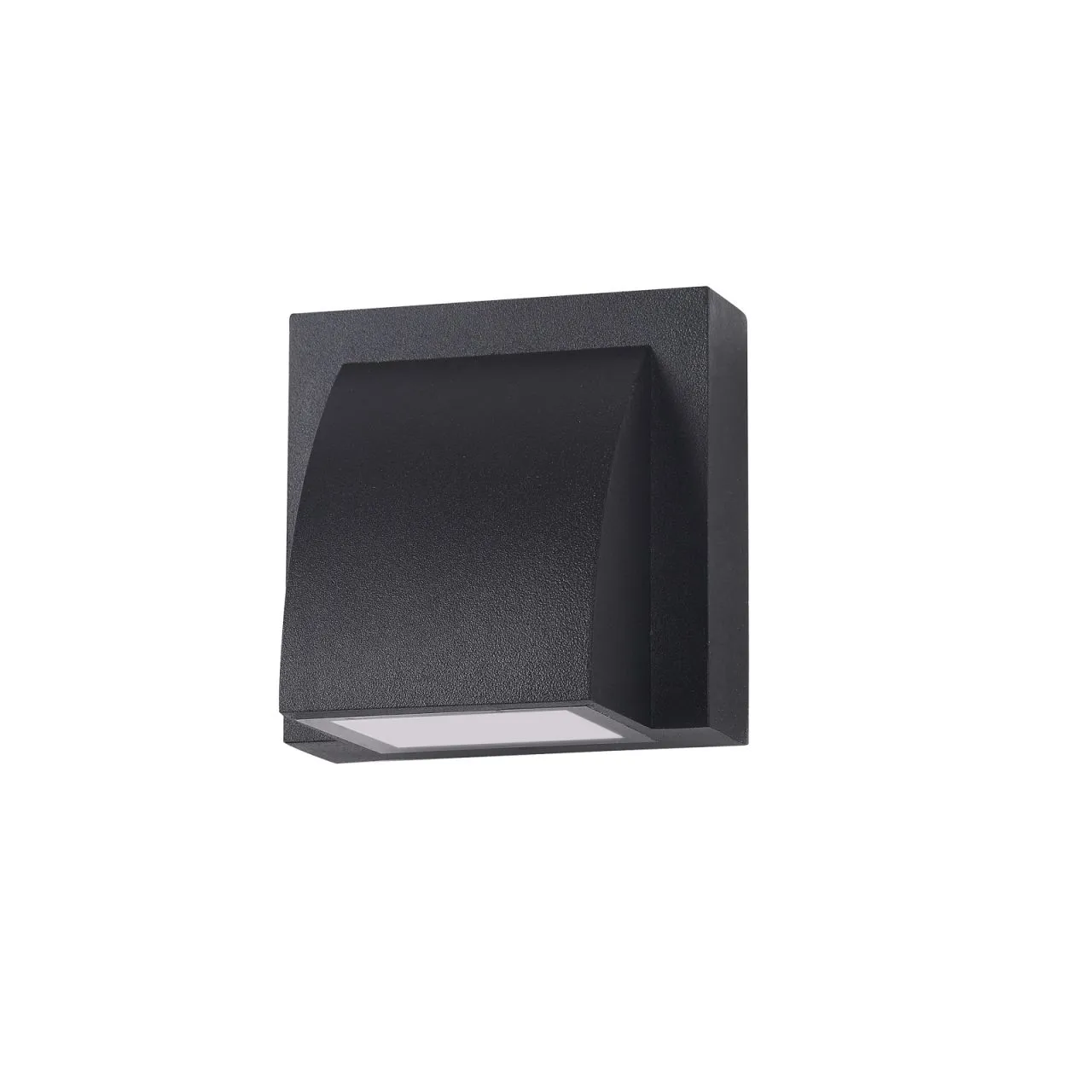 Edgar, nowoczesny kinkiet zewnętrzny, czarny, LED, 3000K, PL-436B