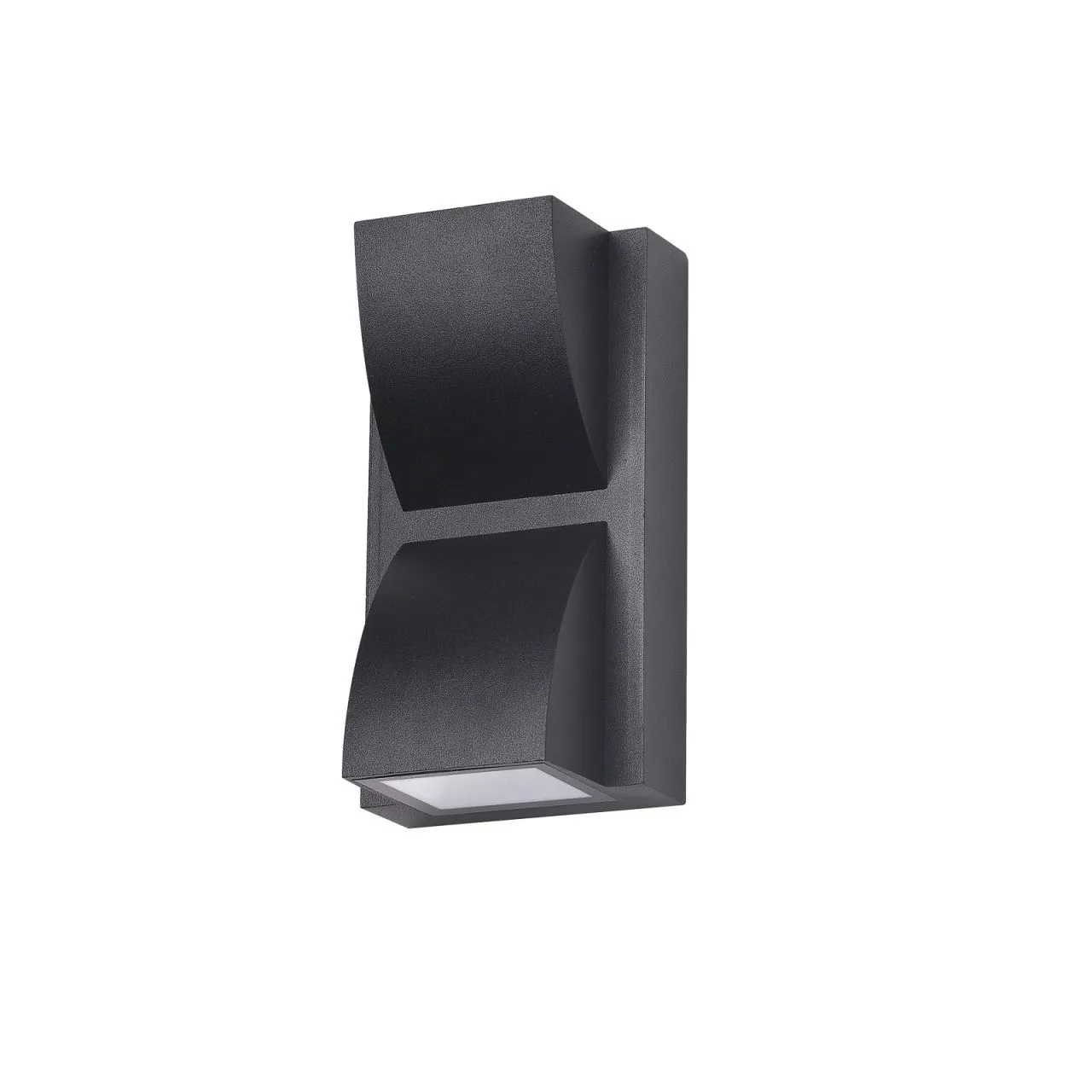 Edgar, nowoczesny kinkiet zewnętrzny, czarny, LED, 3000K, PL-437B