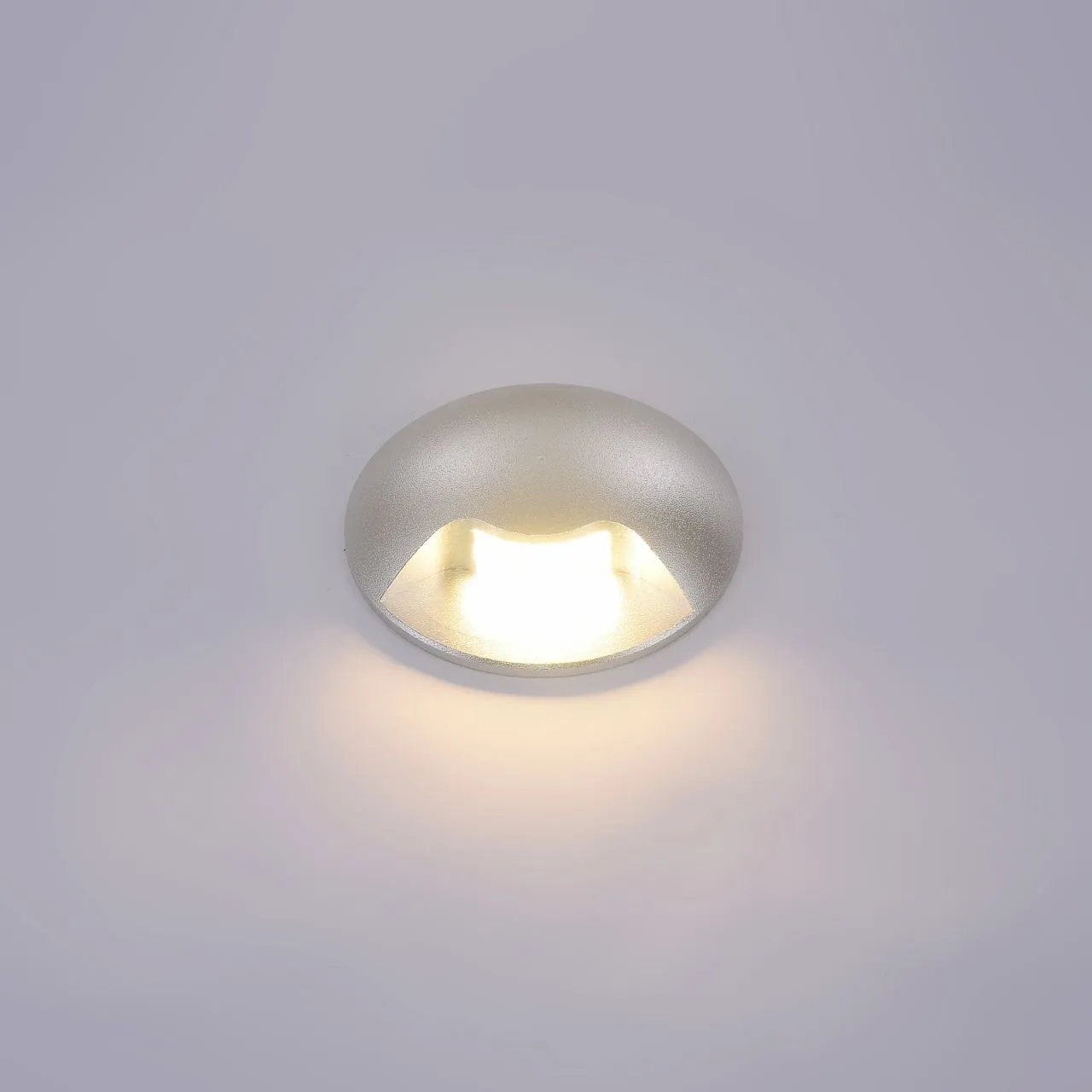 Basilio, nowoczesny kinkiet zewnętrzny, srebrny, LED, 3000K, PL-741-1E