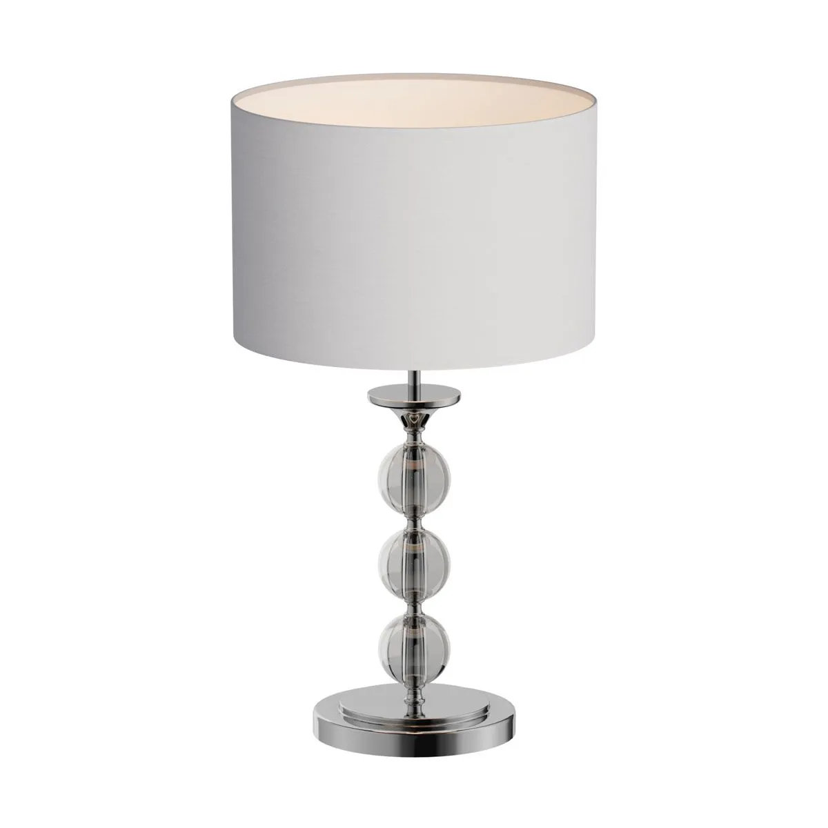 Rea, klasyczna lampka biurkowa i gabinetowa, biała, E27, RLT93163-1W