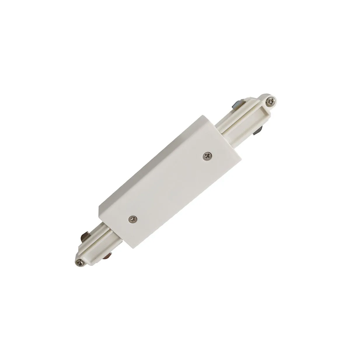 Marvi Track Connector, akcesoria do łączenia szynoprzewodów w kolorze białym, TRL-H1C-CONN-LONG-WH