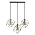 Alambre, industrialna lampa na listwie, E27, 2699