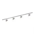 Marvi TR Jazz SN , lampa sufitowa szynowa, 4-punktowa, regulowana, nikiel satynowany, 911408-4-SN-SE