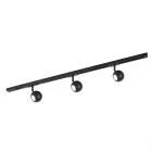 Lampa sufitowa Marvi TR Blake ,z trzema regulowanymi reflektorkami, czarna, 920321-3-BL-SET