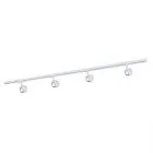 Lampa sufitowa Marvi TR Blake z czterema regulowanymi reflektorkami, biała, 920403-4-WH-SET