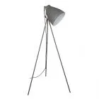 Franklin, retro lampa stojąca, podłogowa, szara, E27, ML-HN3068-GR+S.NICK