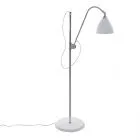 Evato, klasyczna lampa stojąca, podłogowa, biała, E14, MLE3052/1C-WH