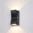 Edgar, nowoczesny kinkiet zewnętrzny, czarny, LED, 3000K, PL-437B