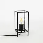 Melando, nowoczesna lampka biurkowa, E27, TB-3343-1S-BK