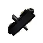 Marvi Track  Connector, czarne akcesoria do nowoczesnego szynoprzewodu, TRL-H1C-CONN-BL