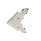 Marvi Track Connector, białe akcesoria kątowe do łączenia szynoprzewodów, TRL-H1C-CONN-L-LF-WH