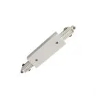 Marvi Track Connector, akcesoria do łączenia szynoprzewodów w kolorze białym, TRL-H1C-CONN-LONG-WH